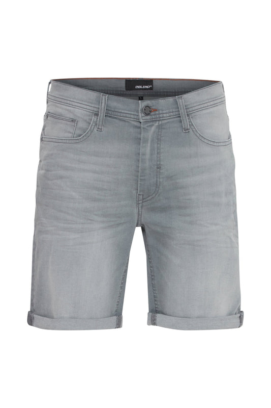 Blend Light Grey Denim Shorts