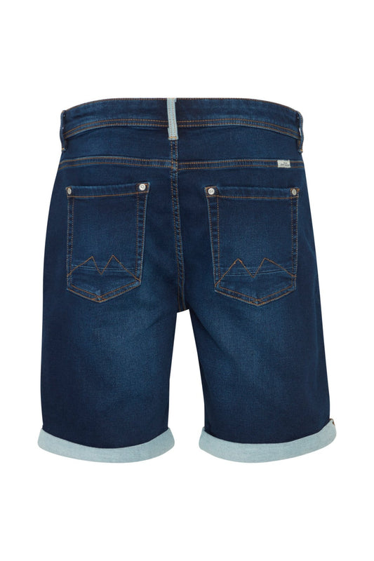 Blend Dark Blue Denim Jogg Shorts