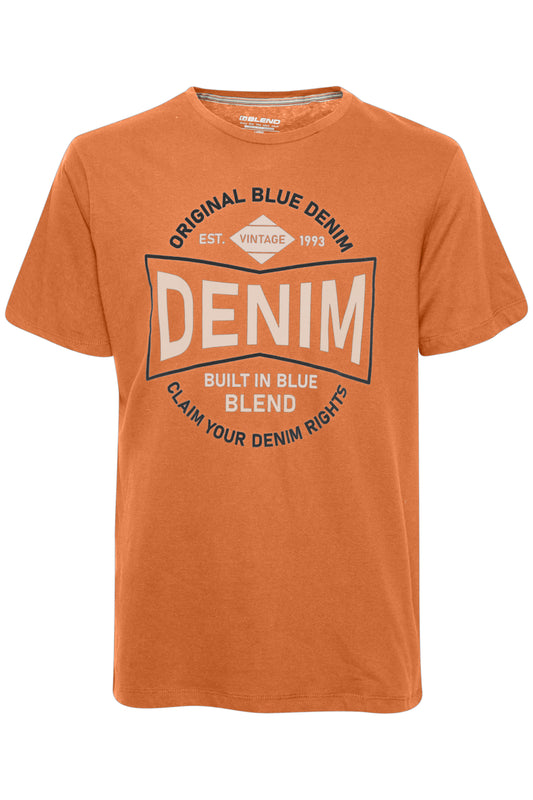 Blend Orange Graphic T-Shirt