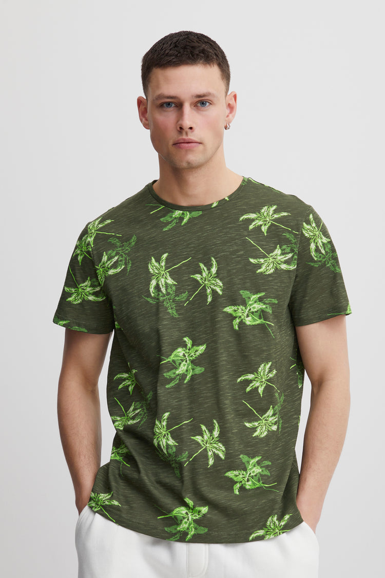 Blend Green Floral T-Shirt