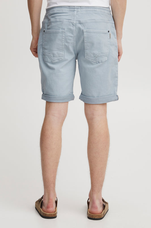 Blend Blue Stretch Denim Shorts