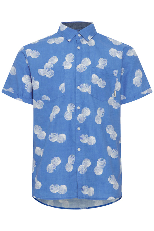 Blend Blue Short Sleeved Shirt