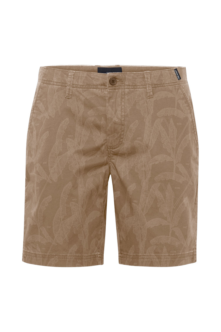 Blend Brown Printed Shorts