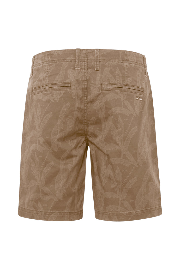 Blend Brown Printed Shorts