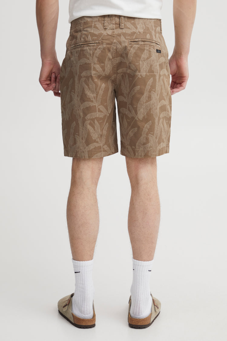 Blend Brown Printed Shorts