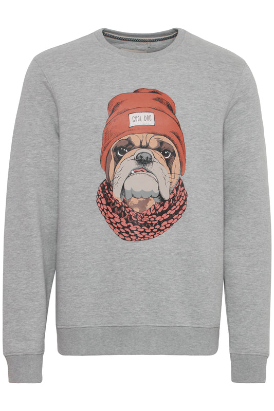 Blend Bulldog Sweatshirt - Stone Mix