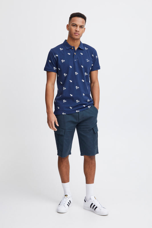 Blend Navy Woven Shorts