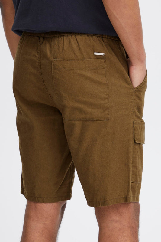 Blend Brown Woven Shorts