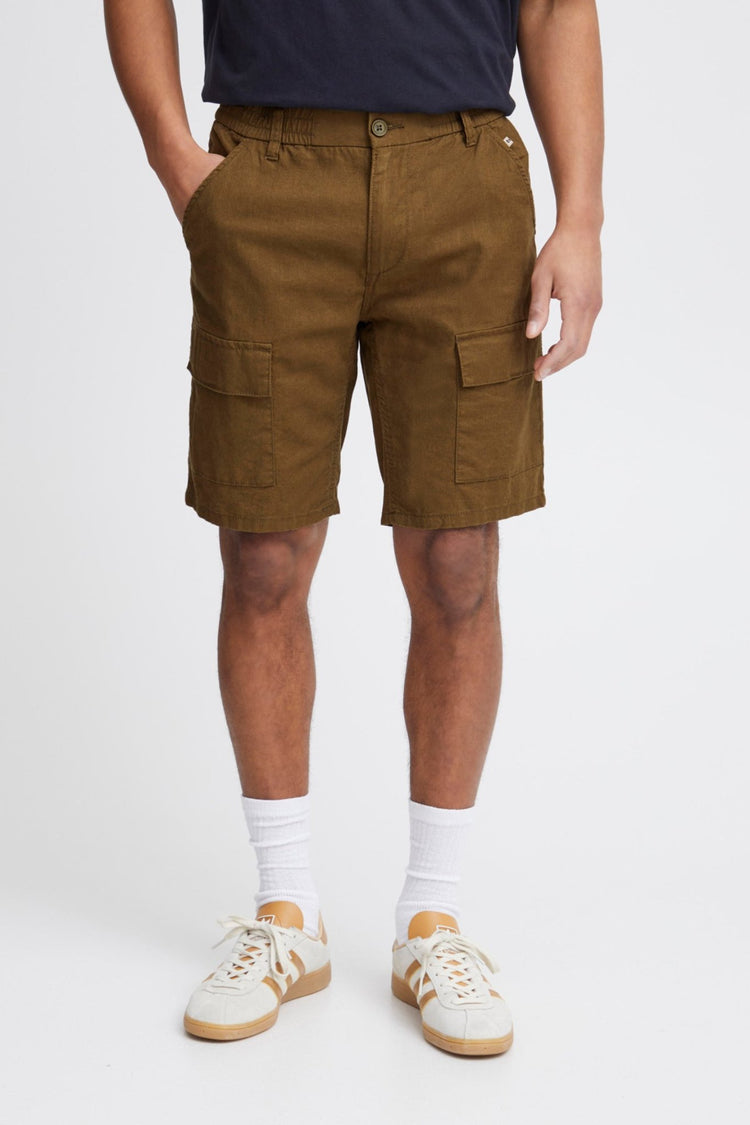 Blend Brown Woven Shorts