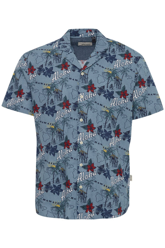 Blend Blue Hawaiian Shirt