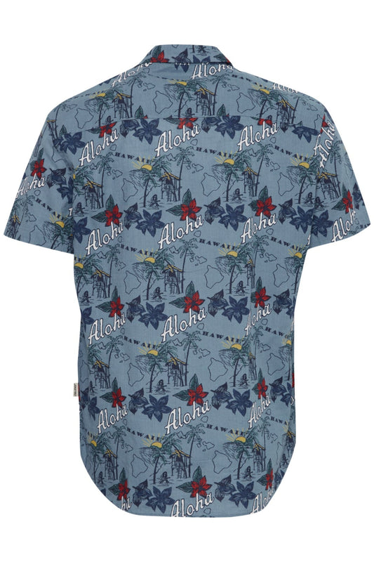 Blend Blue Hawaiian Shirt