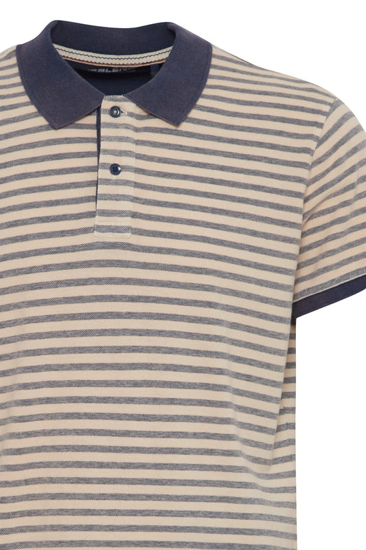 Blend Navy Stripe Polo