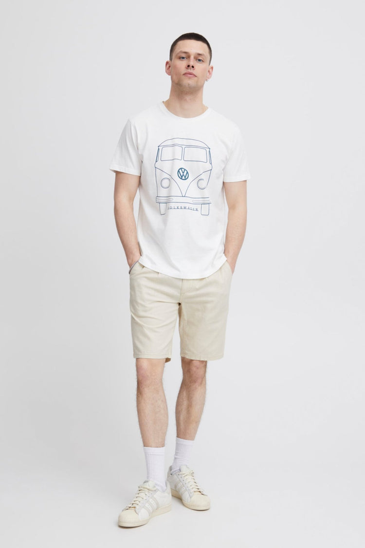 Blend White Graphic Tee