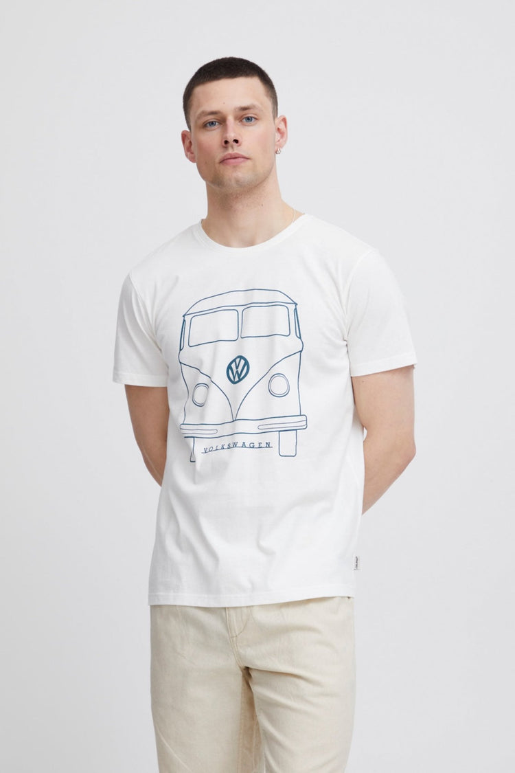 Blend White Graphic Tee