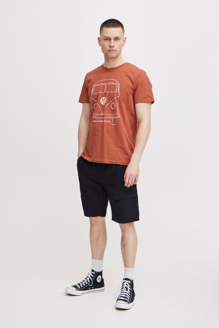 Blend Orange Graphic Tee