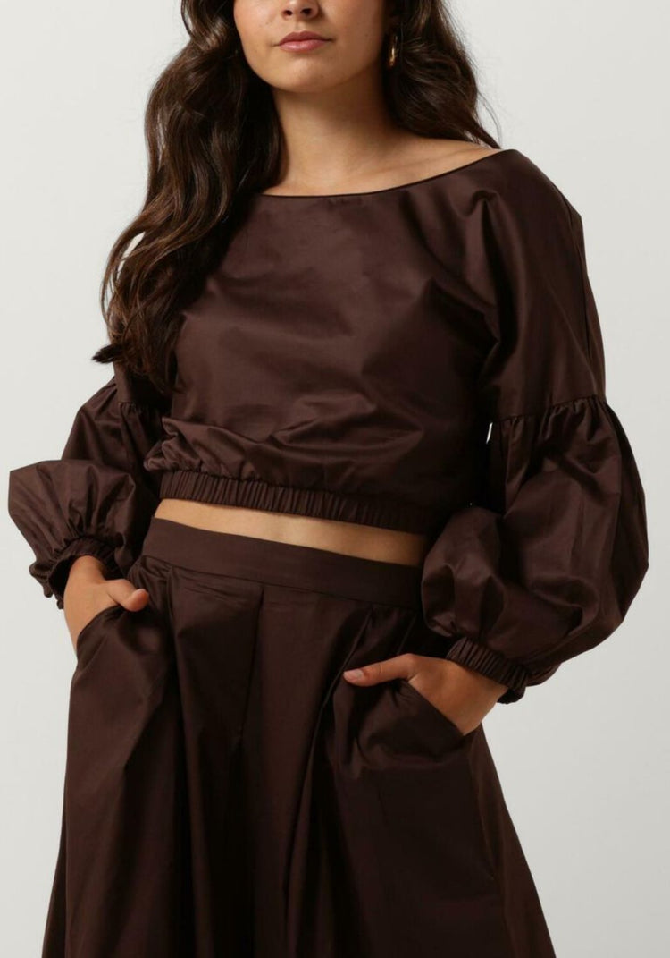 Devotion Brown Lowanna Top