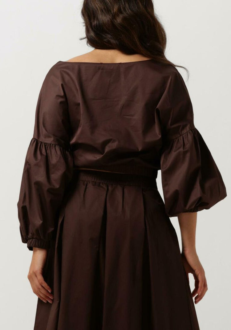 Devotion Brown Lowanna Top