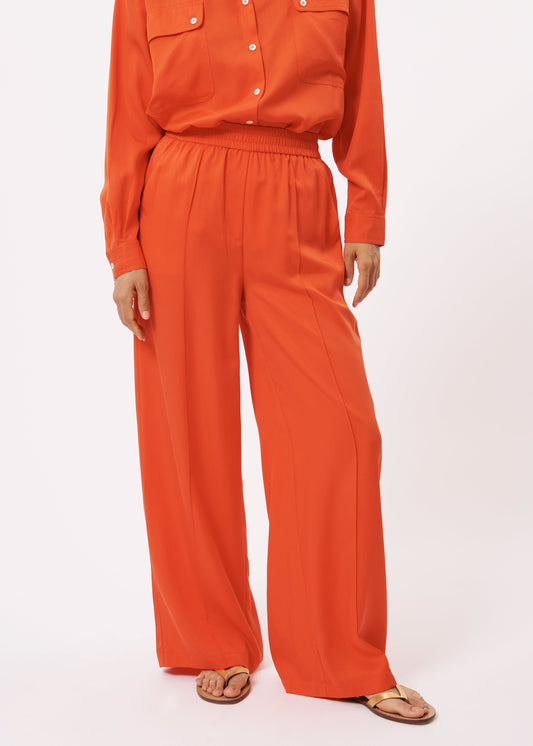 FRNCH High Waist Red Palmina Pants