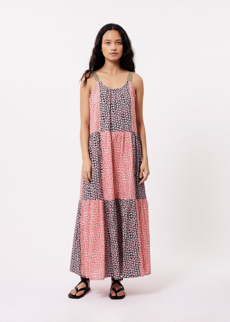 FRNCH Patterned Maxi Aylin Dress