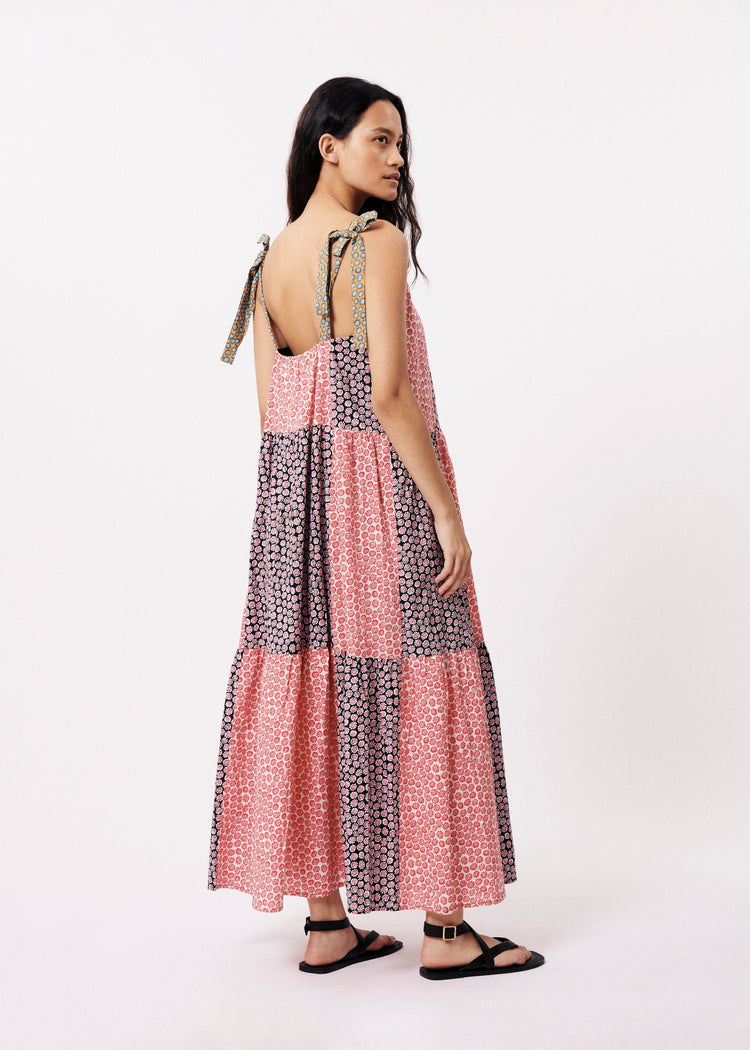 FRNCH Patterned Maxi Aylin Dress