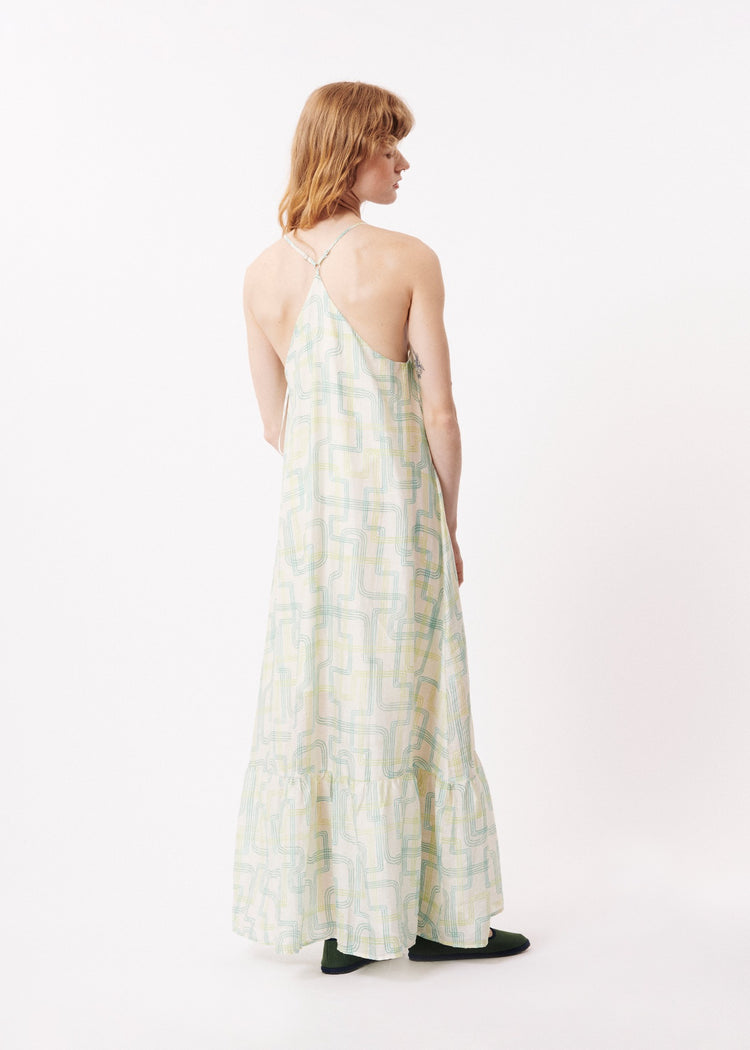 FRNCH Anais Patterned Maxi Dress