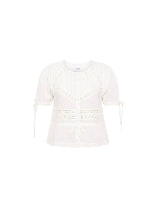 FRNCH Anays Embroidered Blouse