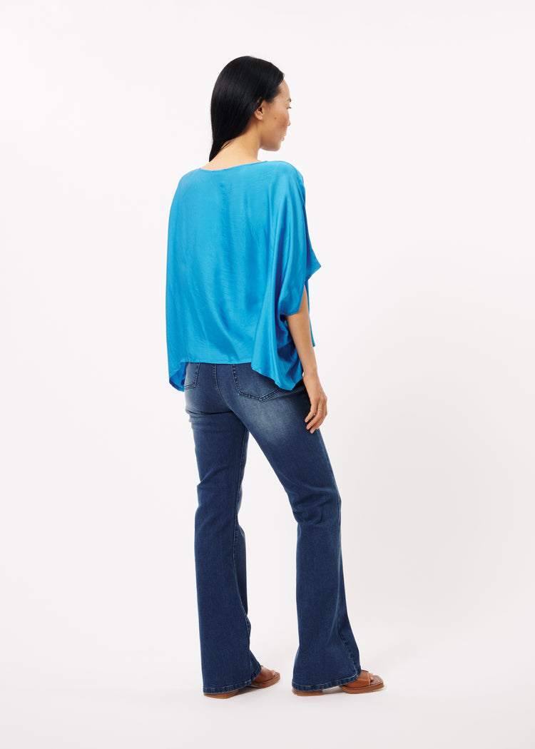 FRNCH Blue Sia Top