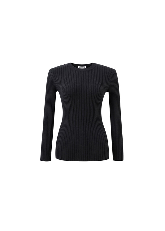 FRNCH Black Blake Sweater