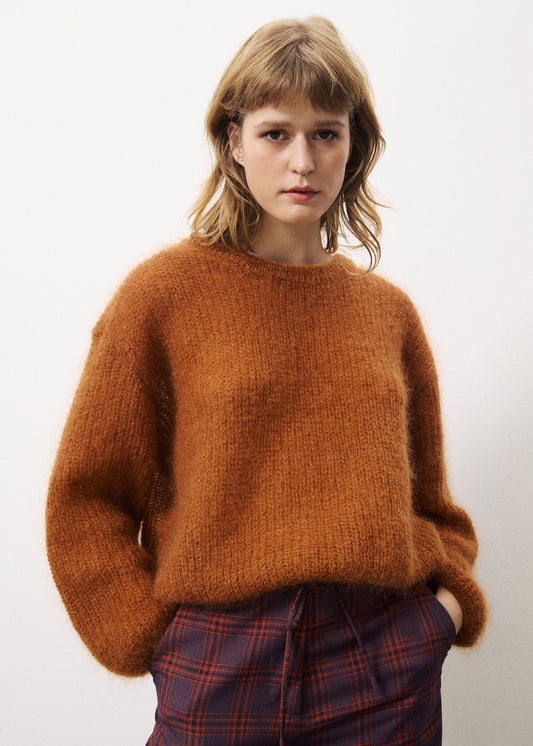 FRNCH Brown Patsy Sweater