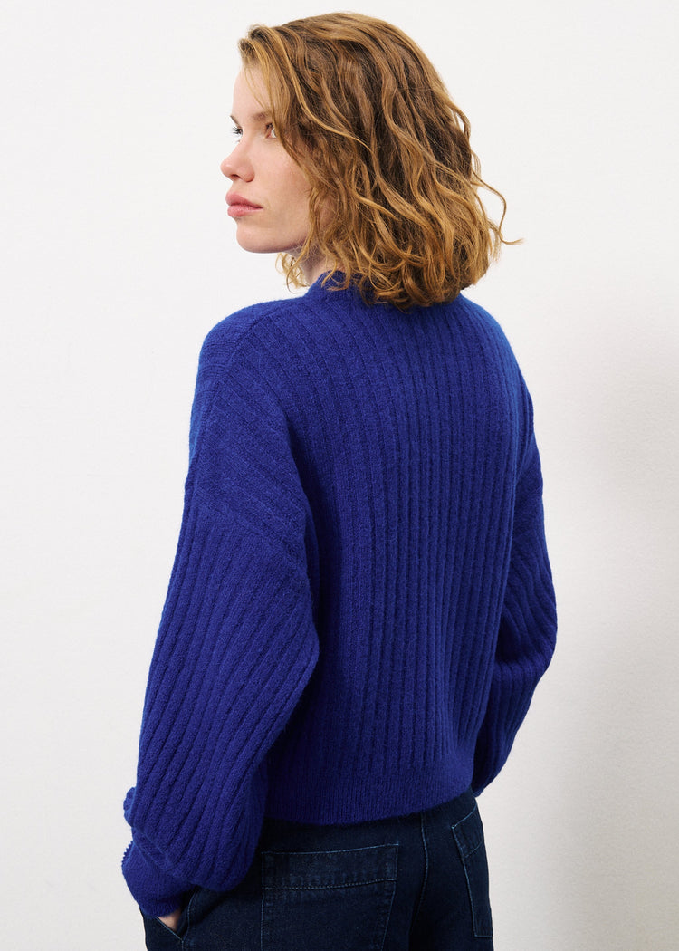 FRNCH Blue Naicha Sweater