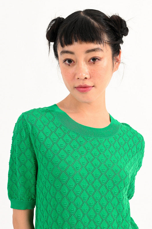 Lili Sidonio Green Knitted Sweater