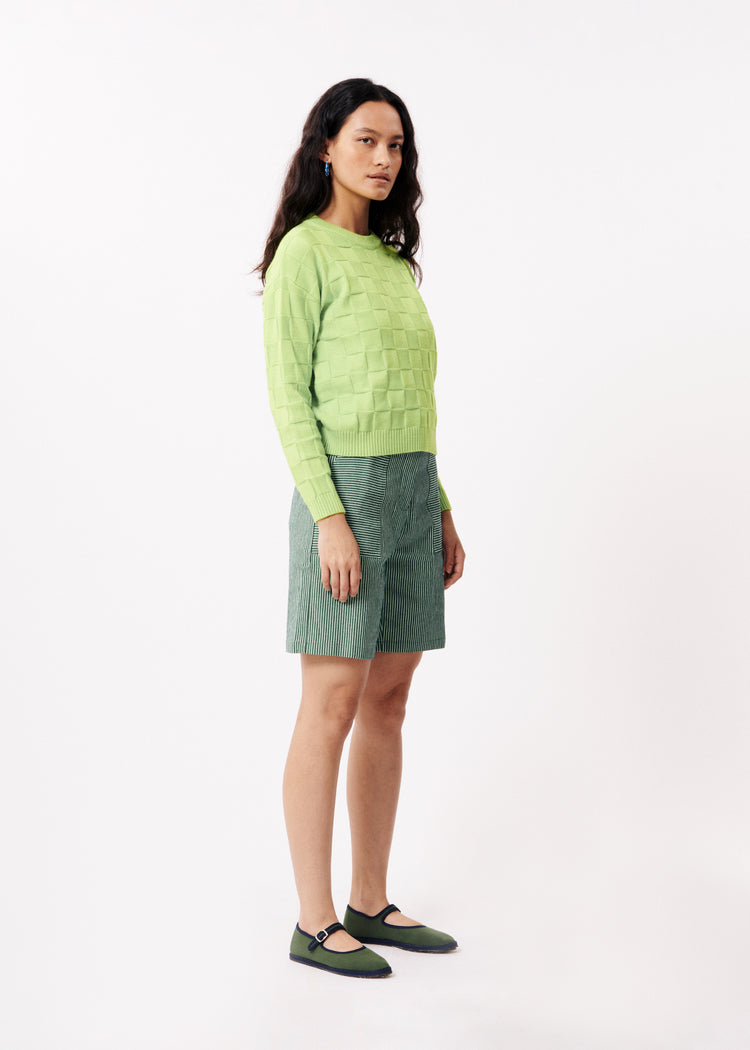 FRNCH Anjali Green Pullover