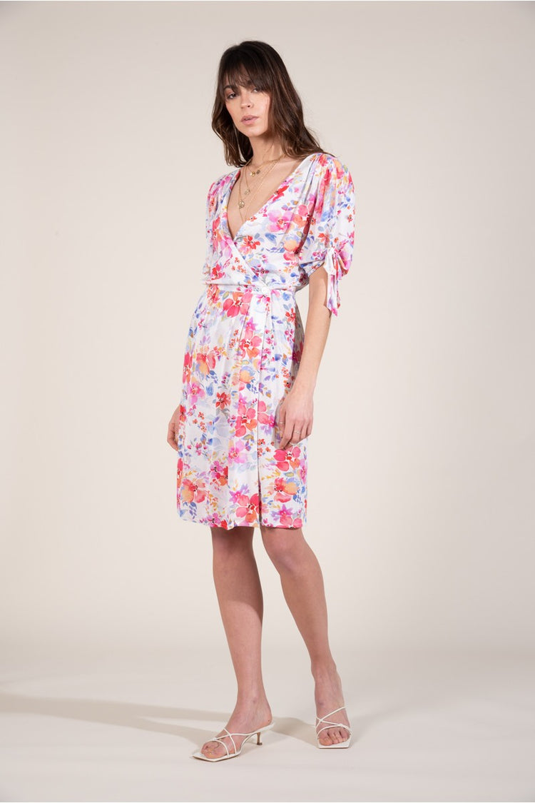 Molly Bracken Pink Floral Dress