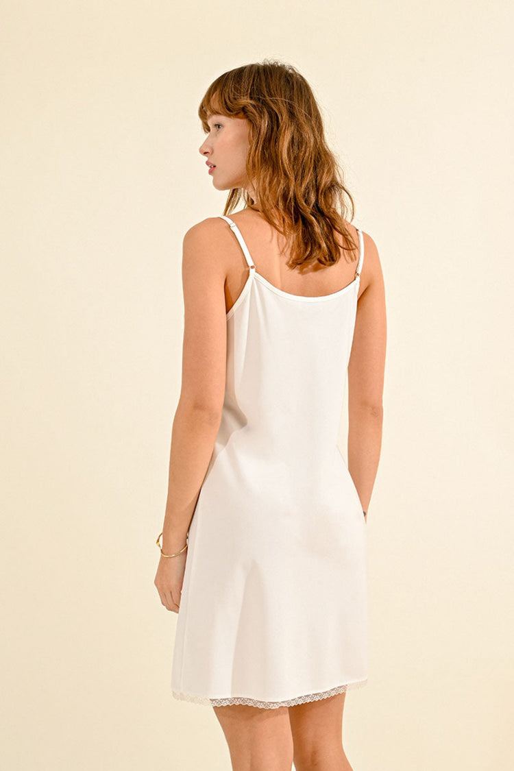 Molly Bracken White Slip