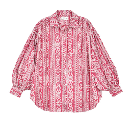 Molly Bracken Pink Print Shirt