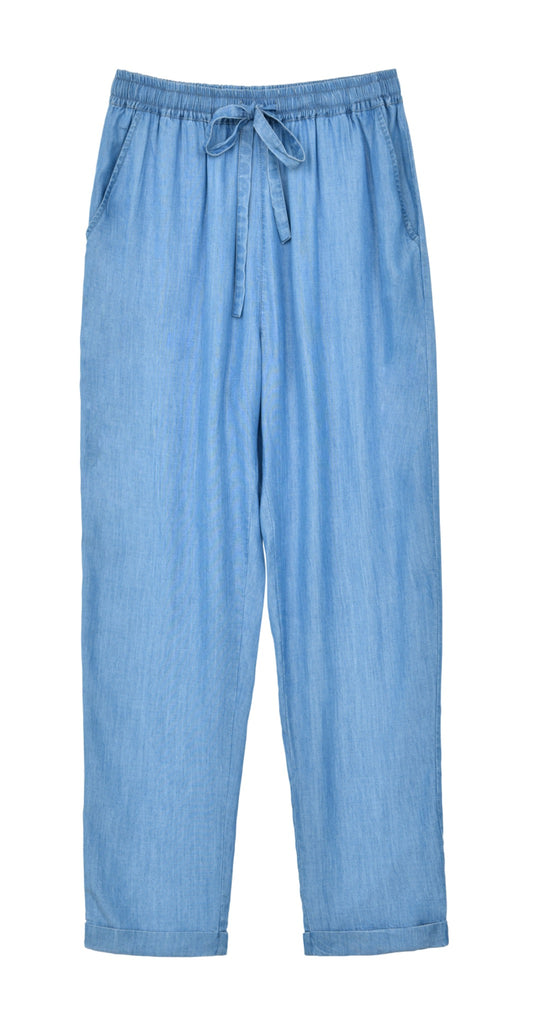 Molly Bracken Denim Draw String Pant