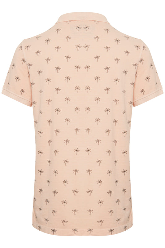 Blend Palm Tree Print Polo-shirt