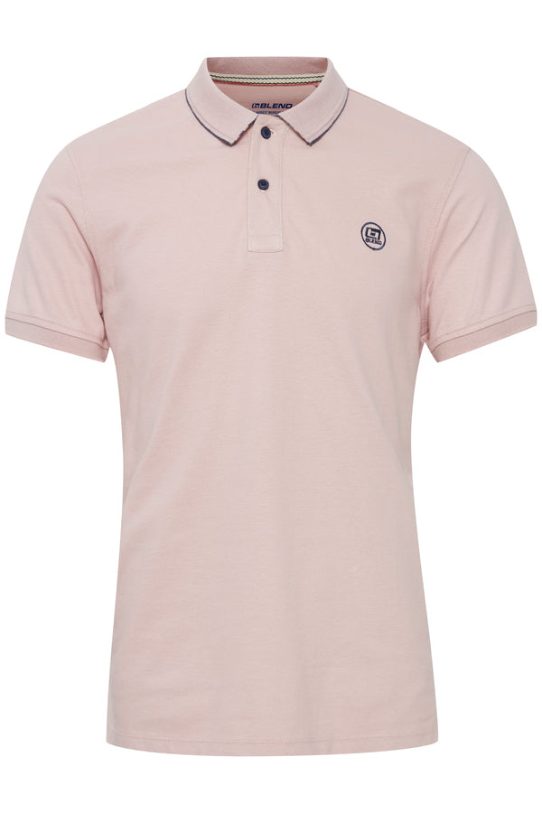 Blend Contrast Trim Polo Tee