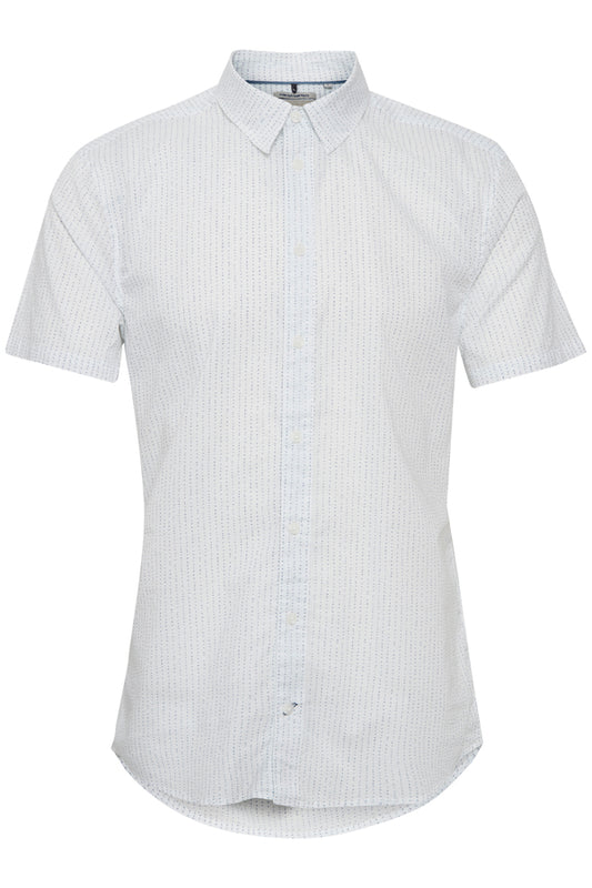 Blend White Short Sleeved Shirt