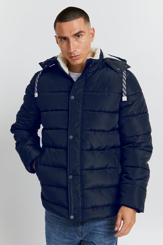 Blend Hooded Puffer Jacket