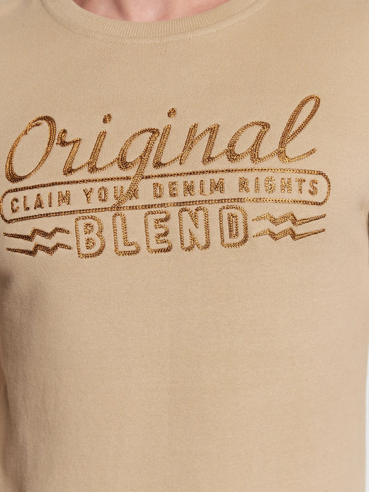 Blend Branded Casual Sweatshirt