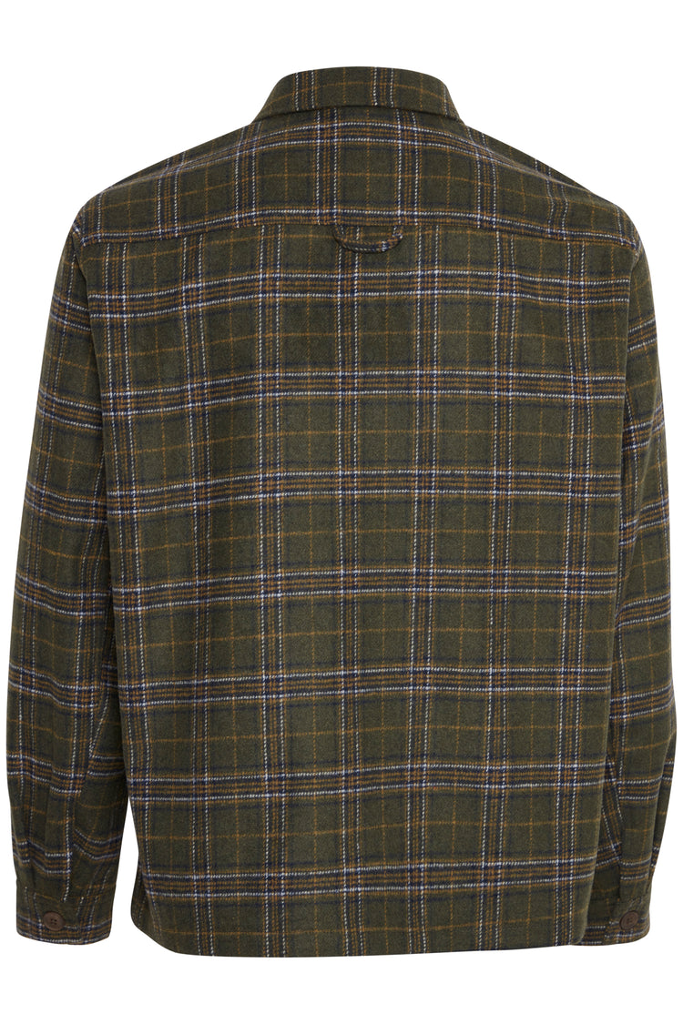 Blend Check Overshirt Jacket