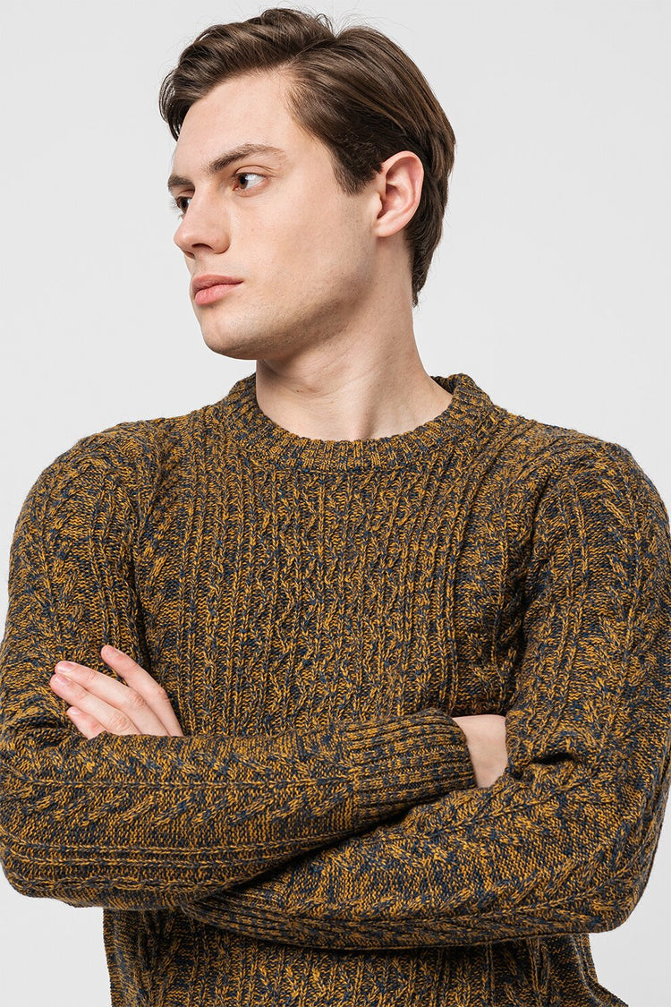 Blend Cable Knit Sweatshirt