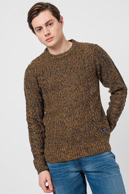 Blend Cable Knit Sweatshirt