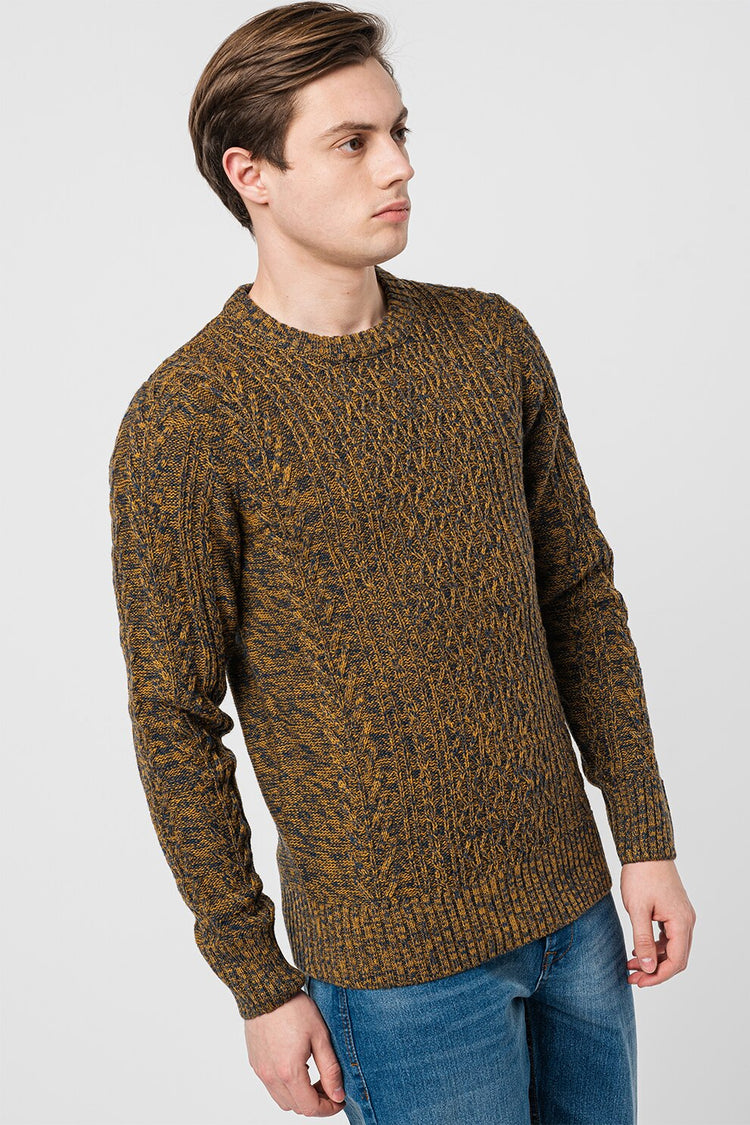 Blend Cable Knit Sweatshirt