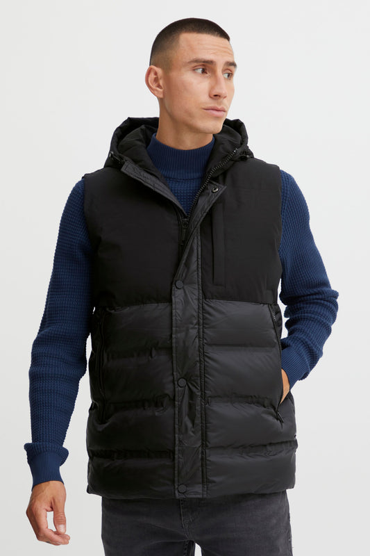 Blend Hooded Puffer Vest