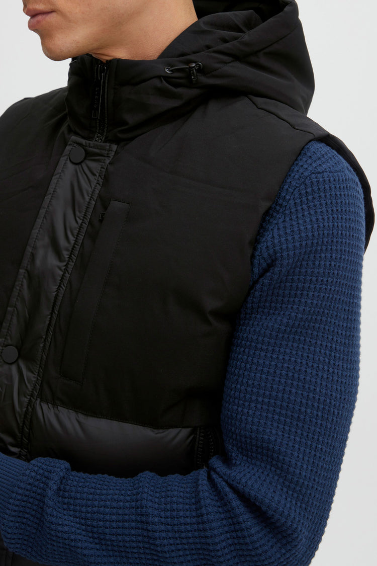 Blend Hooded Puffer Vest