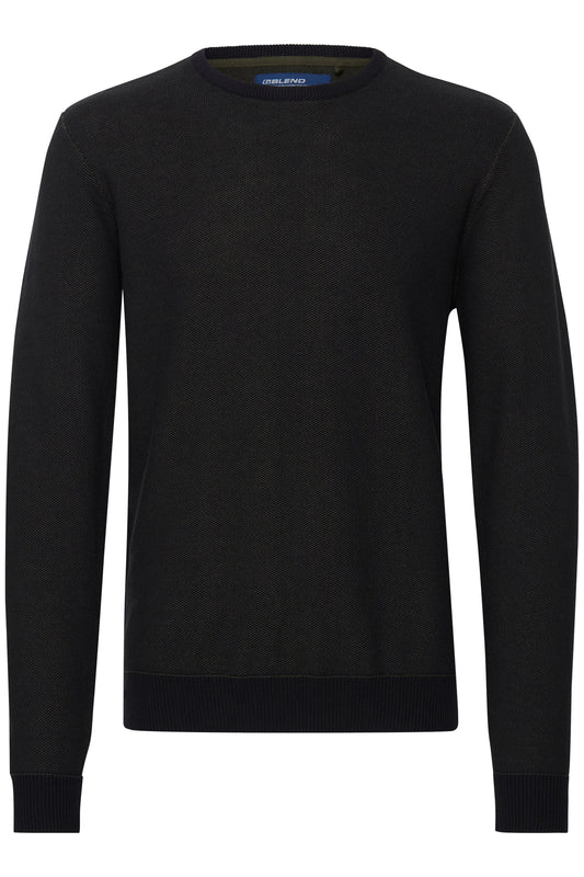 Blend Men's Classic Pullover Dark Navy