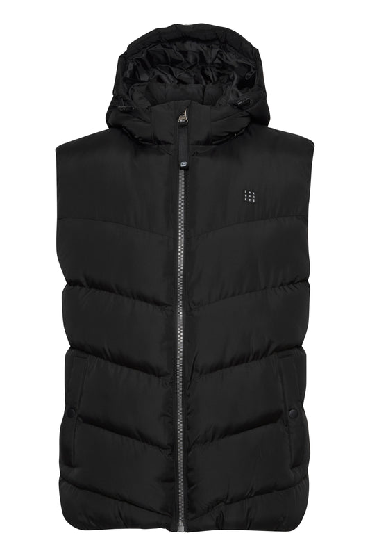 Blend Puffer Vest Black