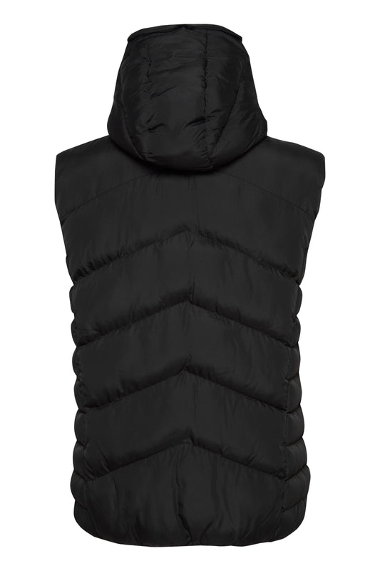 Blend Puffer Vest Black